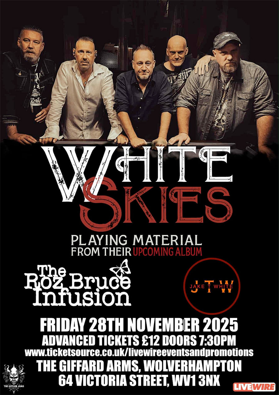 White Skies play The Giffard Arms 28 Nov 2025