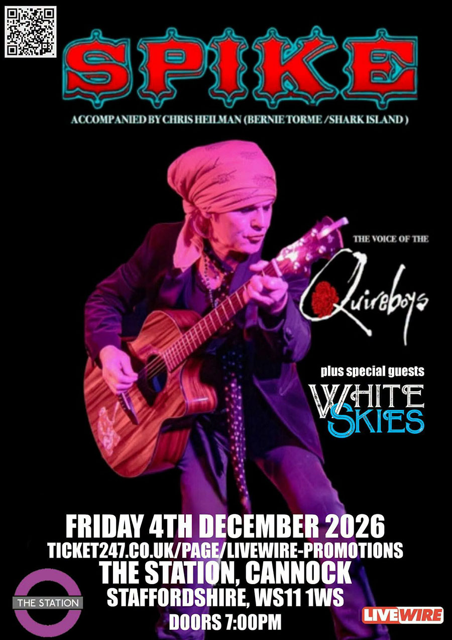 White Skies supporting Spike Dec 2026